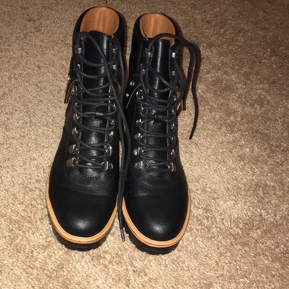 Black boots